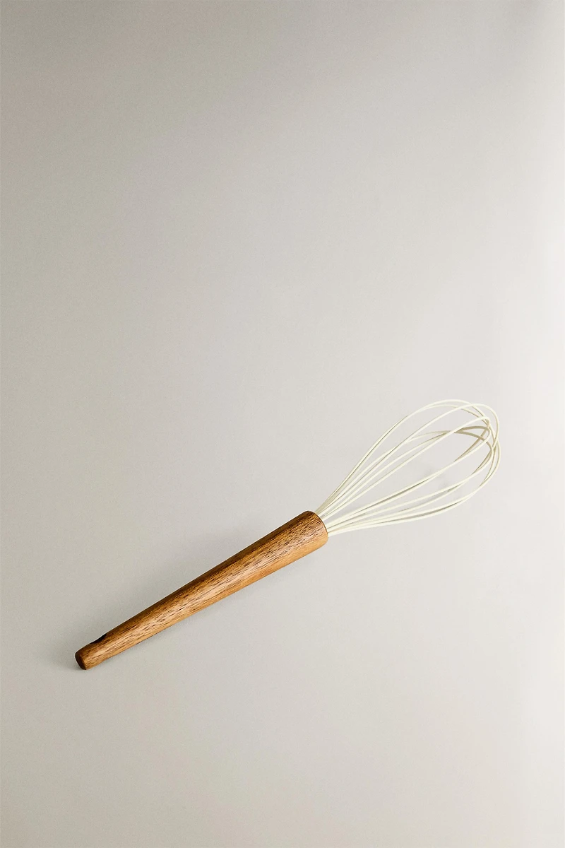 FOUET SILICONE ET BOIS