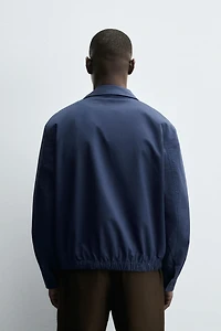 BLOUSON REGULAR FIT EN COTON