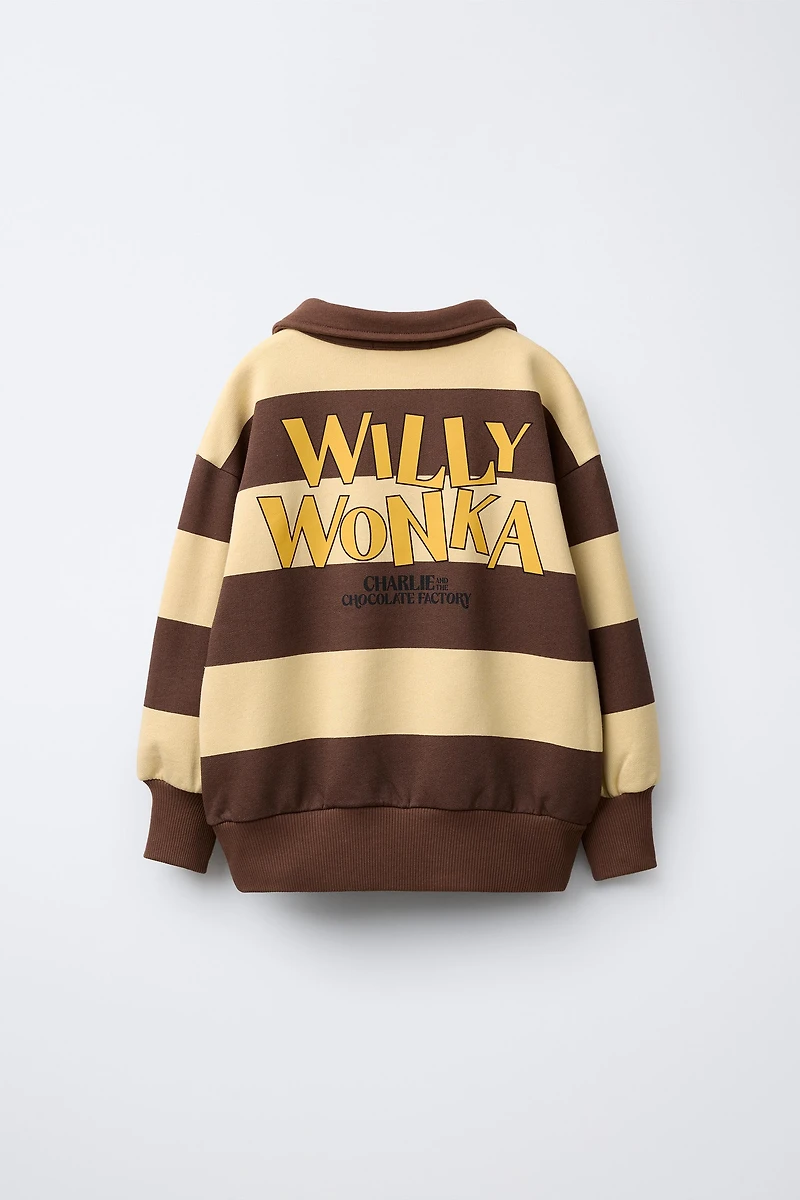 WILLY WONKA ROALD DAHL © POLO SWEATSHIRT