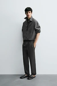 JOGGER WAIST STRETCH PANTS