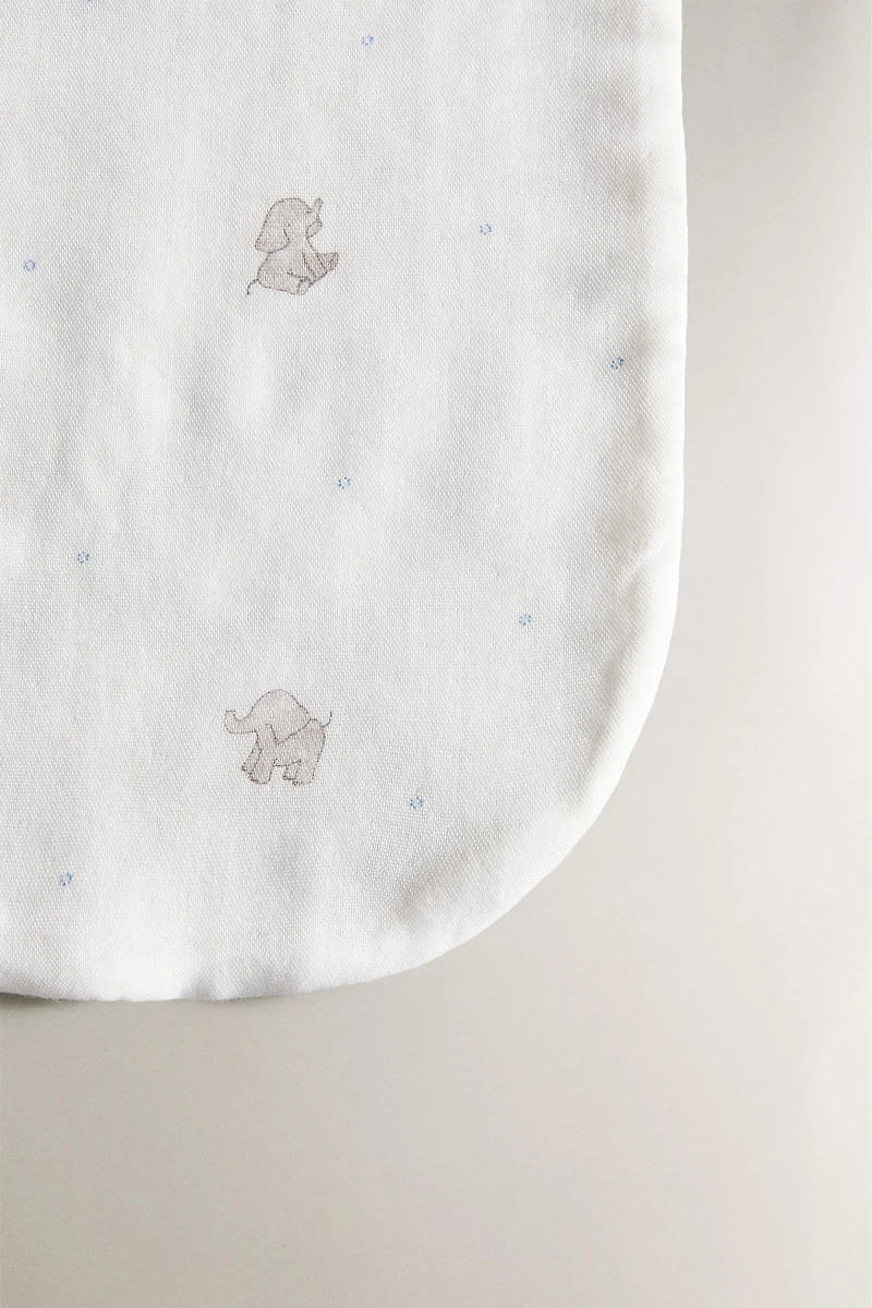 BAVOIR ÉPAULE ENFANT ÉLÉPHANTS