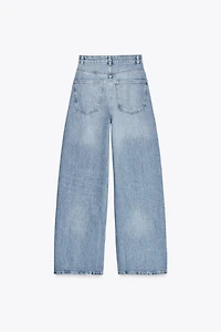 TRF HIGH RISE EXTRA WIDE LEG JEANS