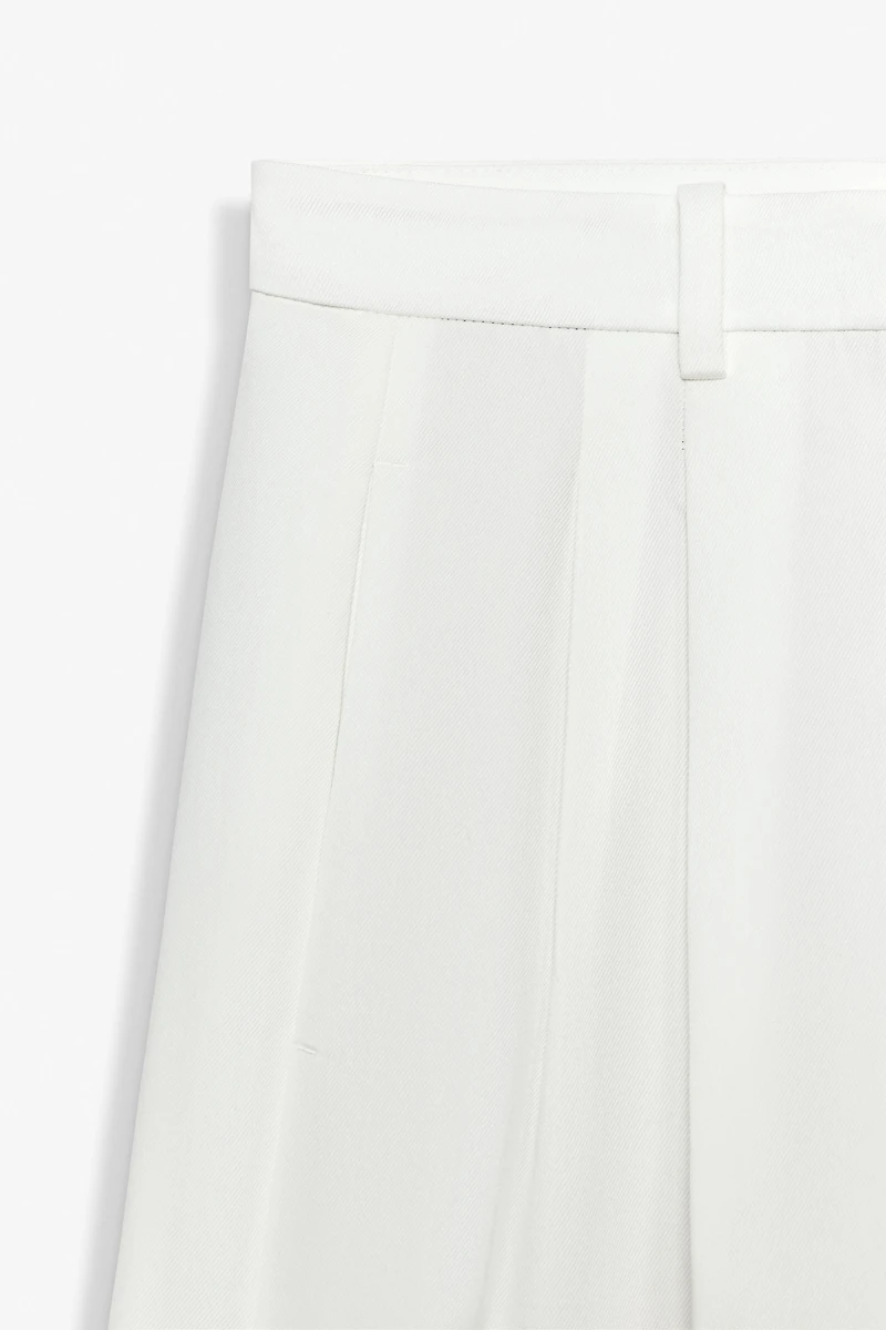 ZW COLLECTION PLEATED WIDE LEG PANTS