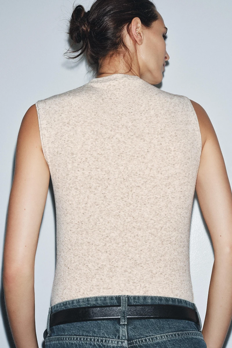 SOFT MOCK NECK BODYSUIT