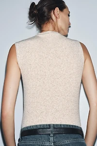 SOFT MOCK NECK BODYSUIT