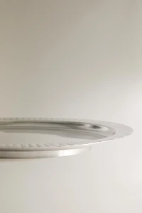 PLATEAU DE BAIN MÉTAL ONDULÉ