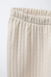 LEGGING POINTELLE EN COTON