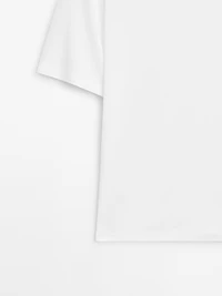T-shirt manches courtes couture dos