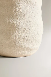 GOBELET PORTE-BROSSE À DENTS CÉRAMIQUE TEXTURÉE
