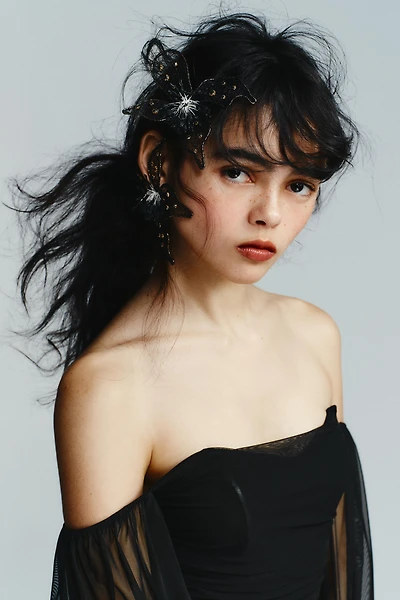 MAXI FLOWER EARRINGS