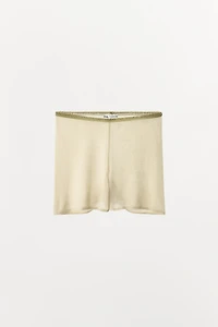 COMBINATION KNIT SHORTS