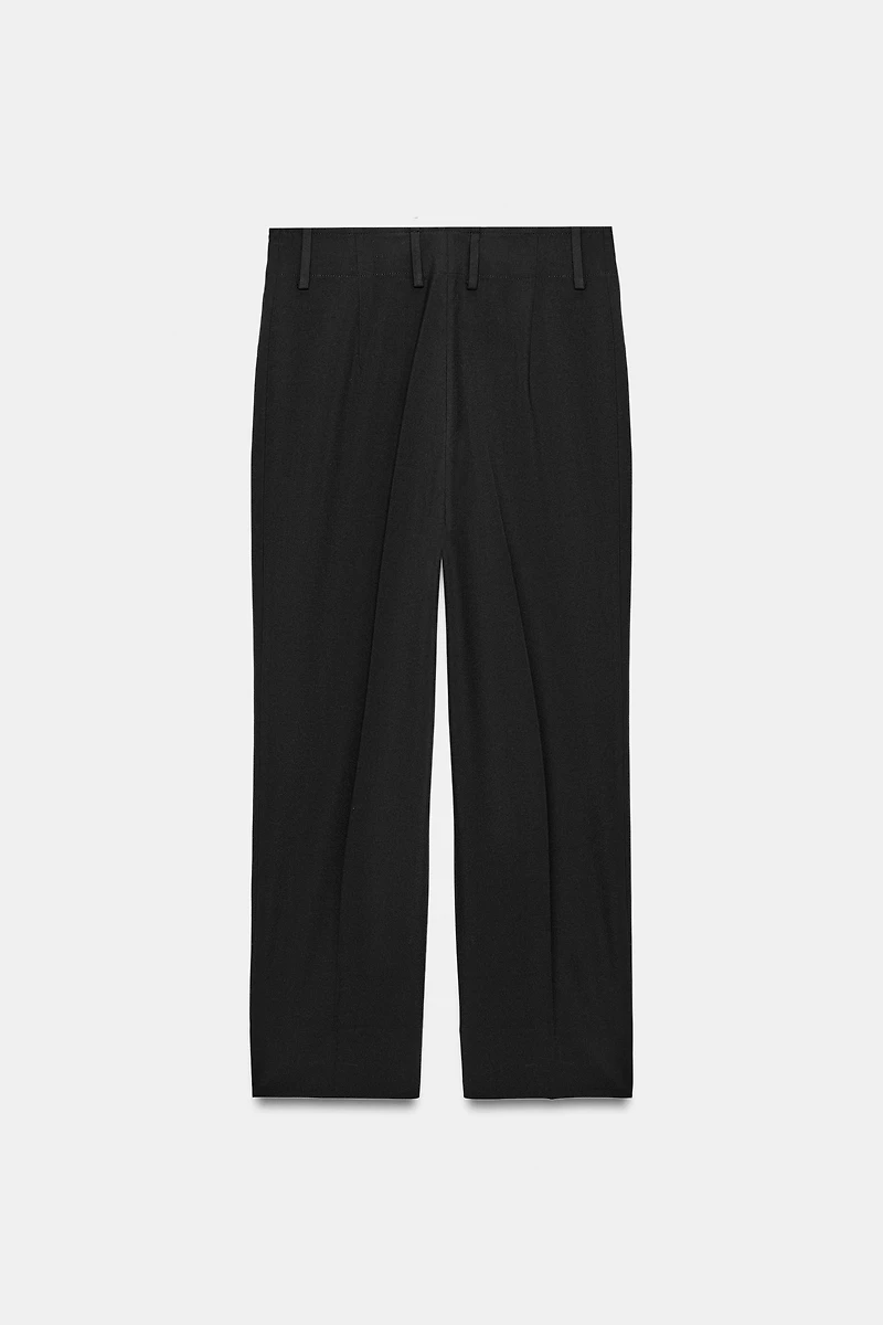 ZW COLLECTION PRESSED CREASE PANTS