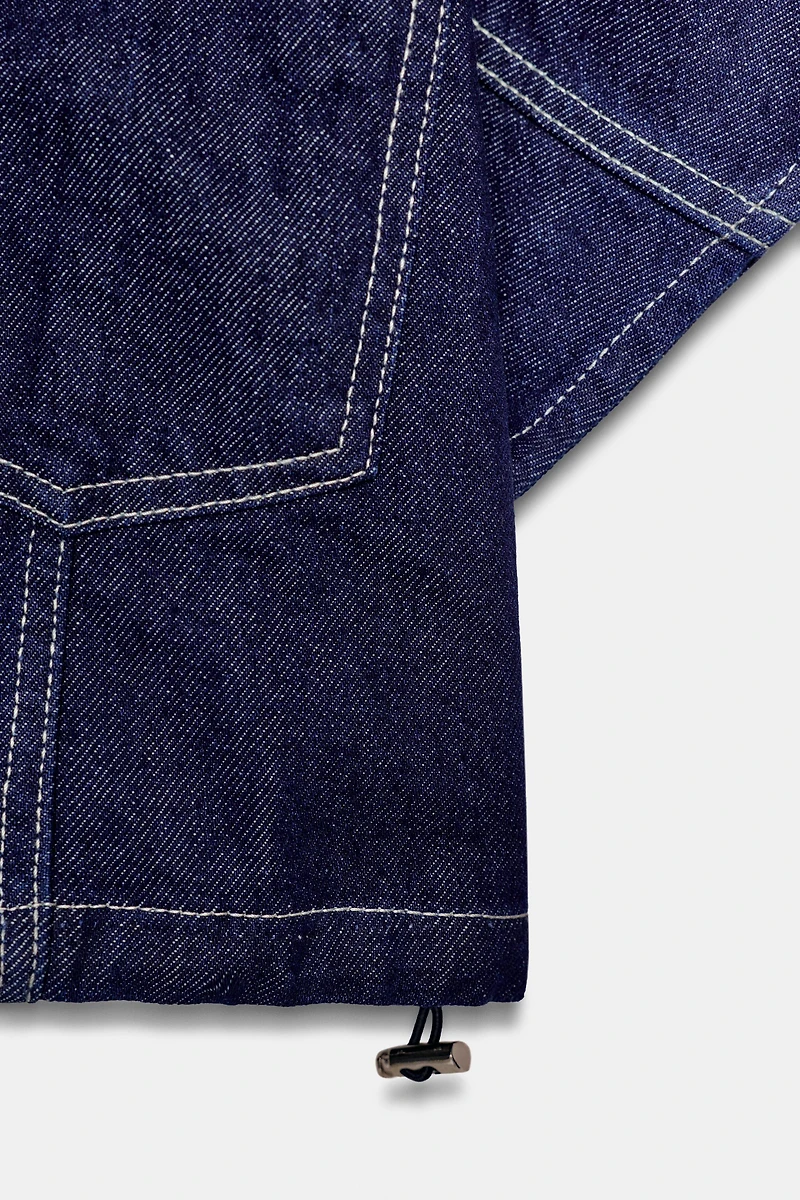 CHEMISE COURTE Z1975 EN DENIM