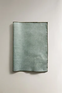 RESIN-COATED OVERLOCK PLACEMAT