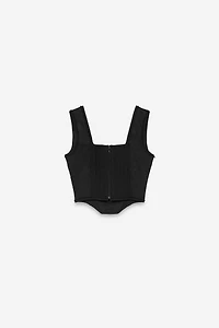 BEADED JACQUARD CORSET - THE ITEM