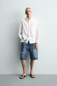 BAGGY FIT DENIM SHORTS