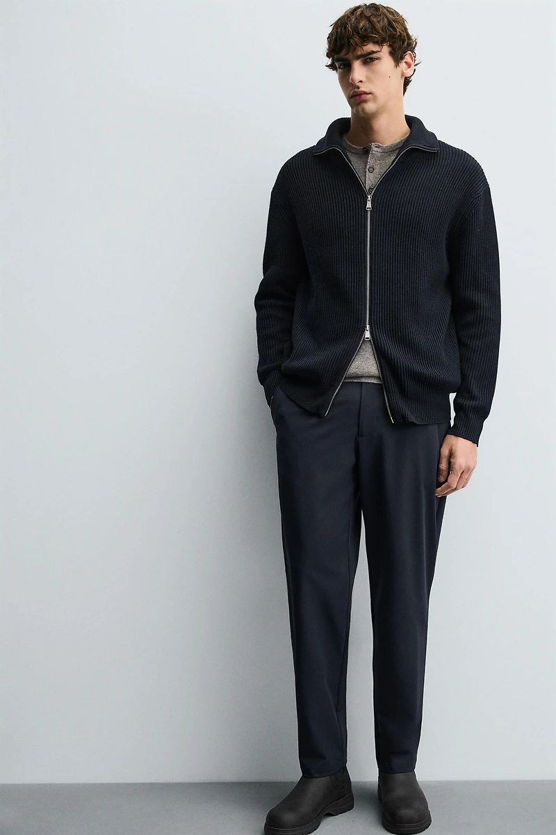 PANTALON STRUCTURÉ CONFORTABLE