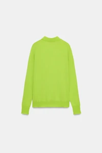 FINE KNIT WOOL POLO SHIRT