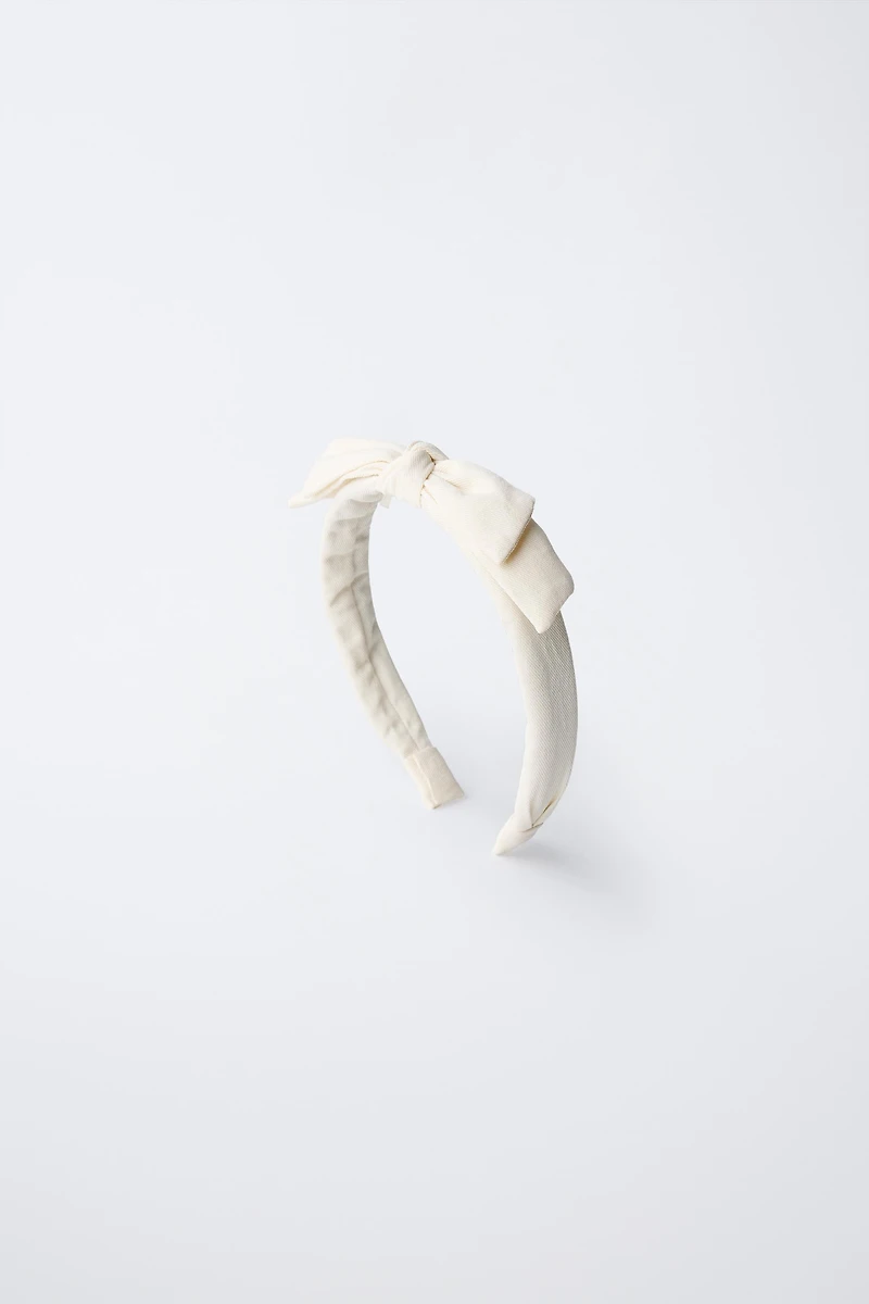 PLAIN BOW HEADBAND