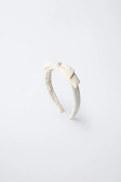 PLAIN BOW HEADBAND