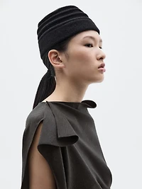 Long dress with neck detail - LIMITED