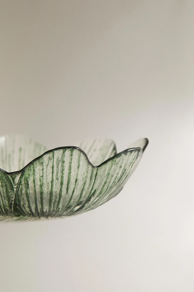 BOL EN VERRE TRÈFLE