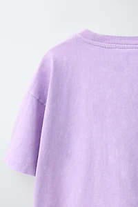 RAISED TEXT T-SHIRT