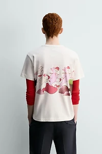 T-SHIRT LES ENFANTS PERDUS PETER PAN HARRY LAMBERT FOR ZARA