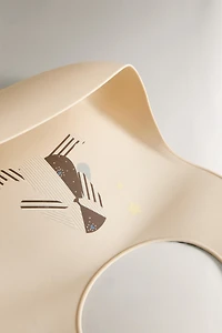 KIDS' SILICONE RABBIT BIB