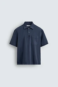 LYOCELL - COTTON POLO SHIRT
