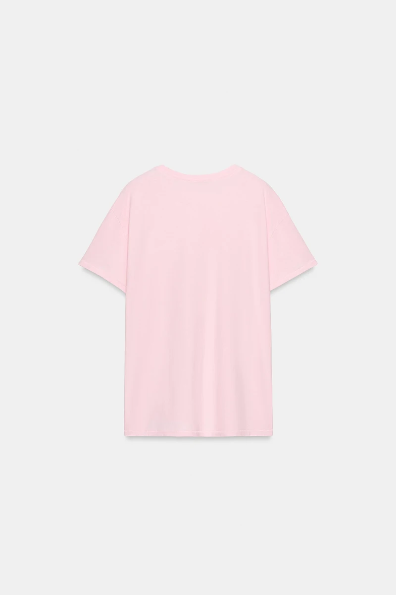 T-SHIRT OVERSIZE À POCHE