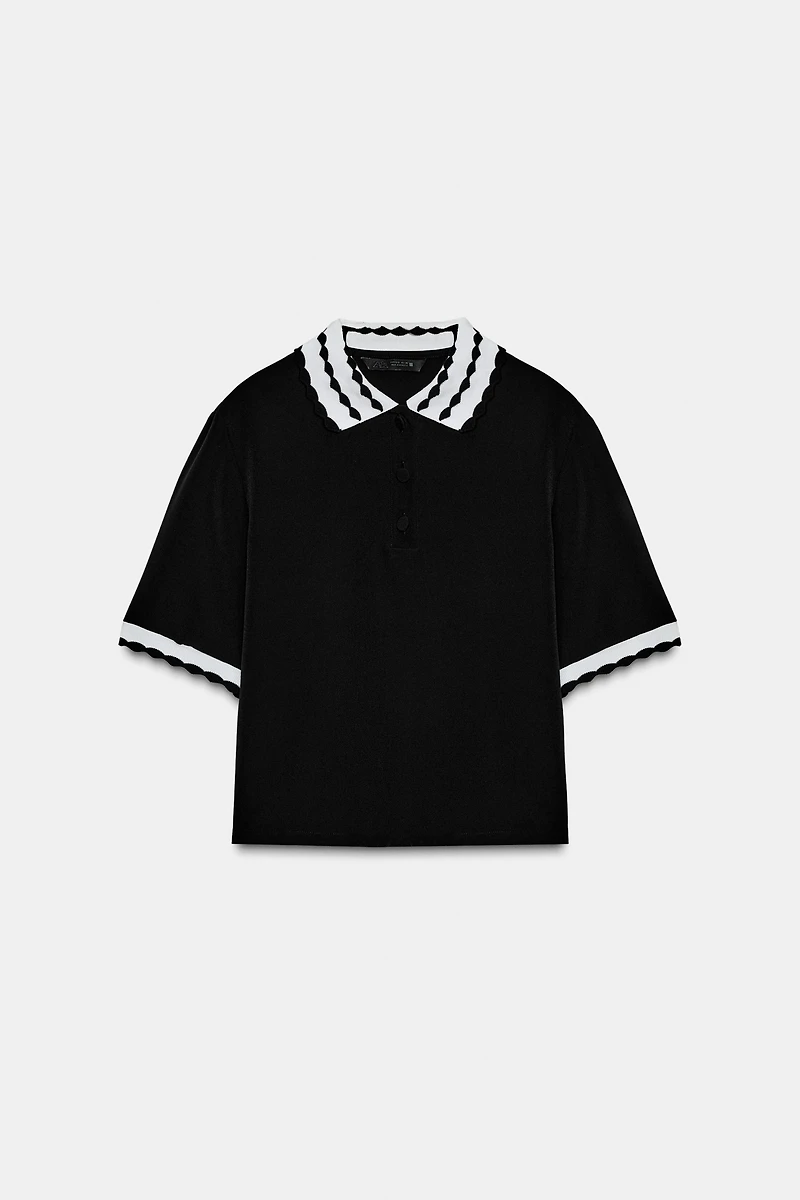 COMBINATION POLO TOP