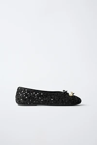 PEARL BALLET FLATS