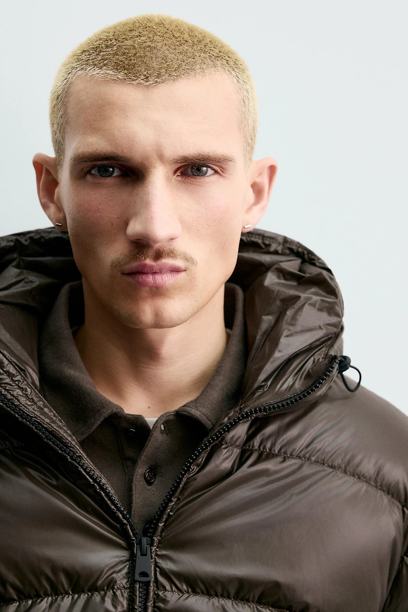 80% DOWN - 20% FEATHER WATER REPELLENT PUFFER JACKET ORIGINS