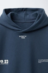 ENSEMBLE SWEAT À CAPUCHE ET PANTALON DE JOGGING INSCRIPTION