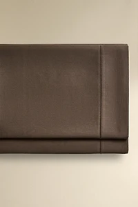 DRAP DE DESSUS SATIN FESTON (300 FILS)
