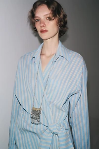 ROBE CROISÉE RAYURES ZW COLLECTION