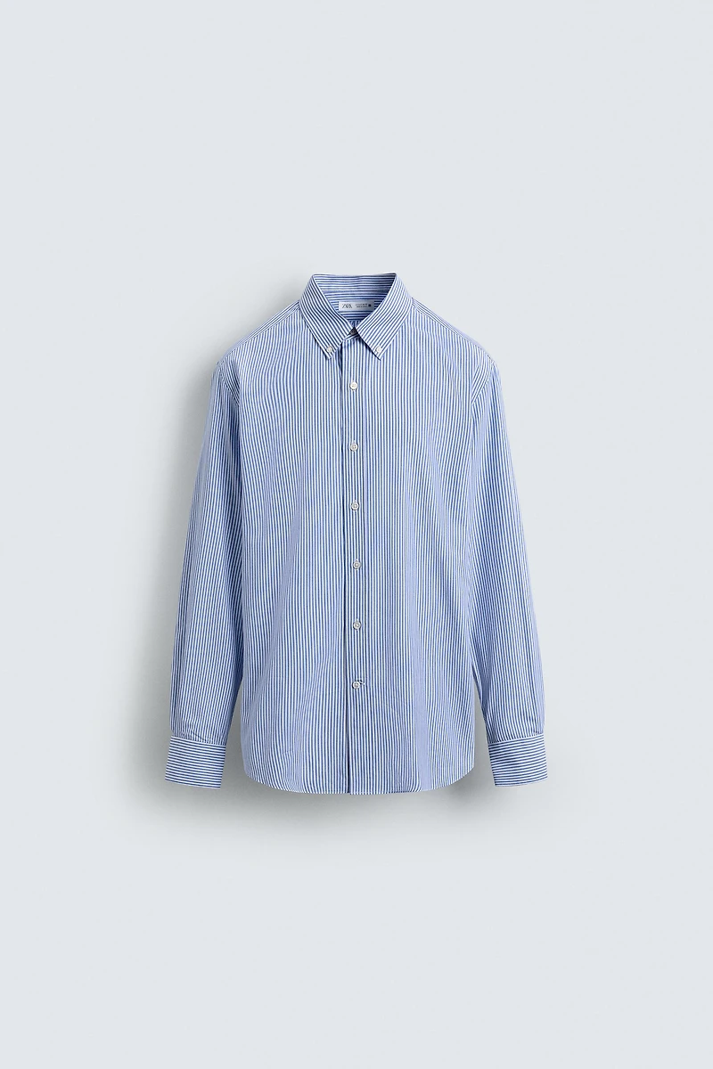 CHEMISE REGULAR FIT RAYURES
