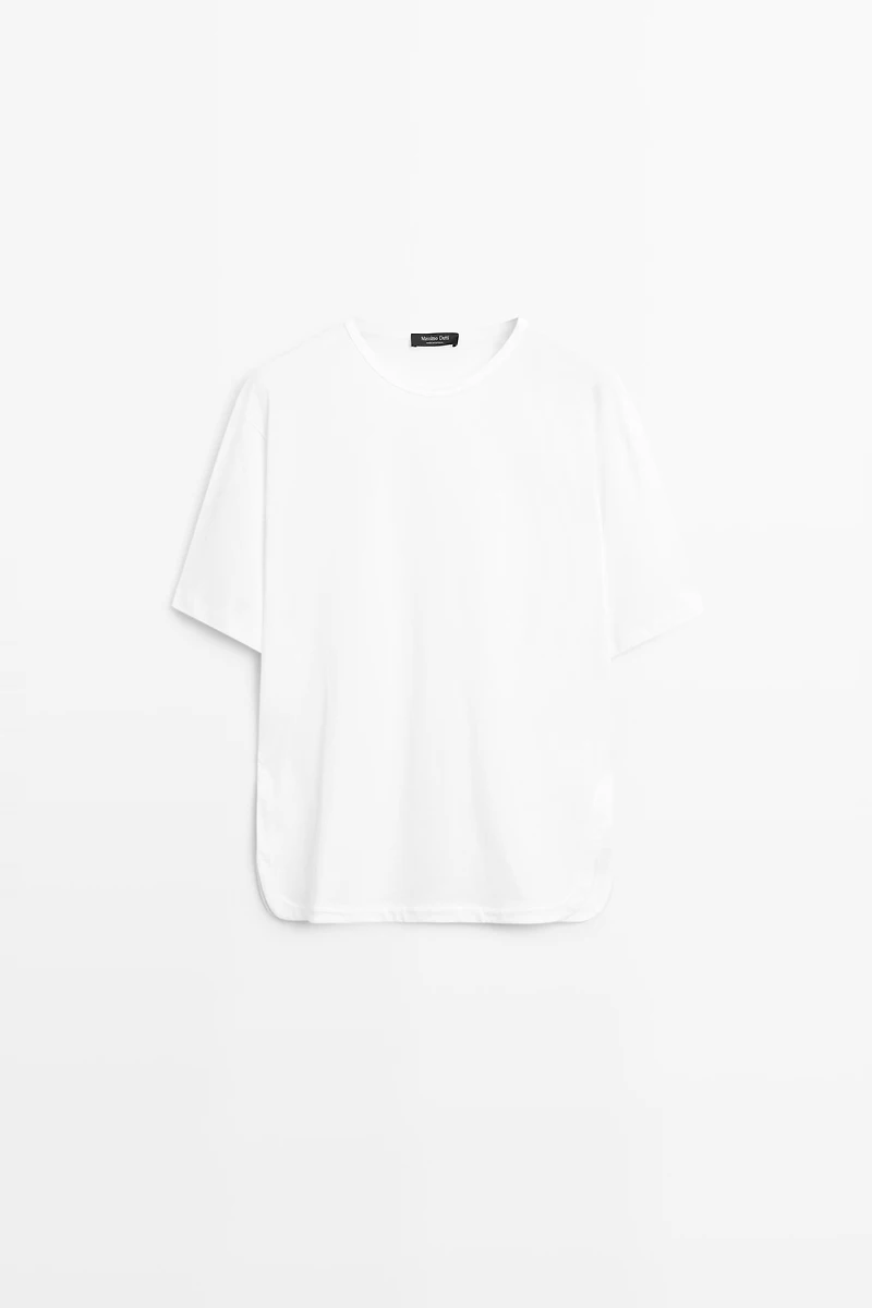 Flowing 100% cotton T-shirt