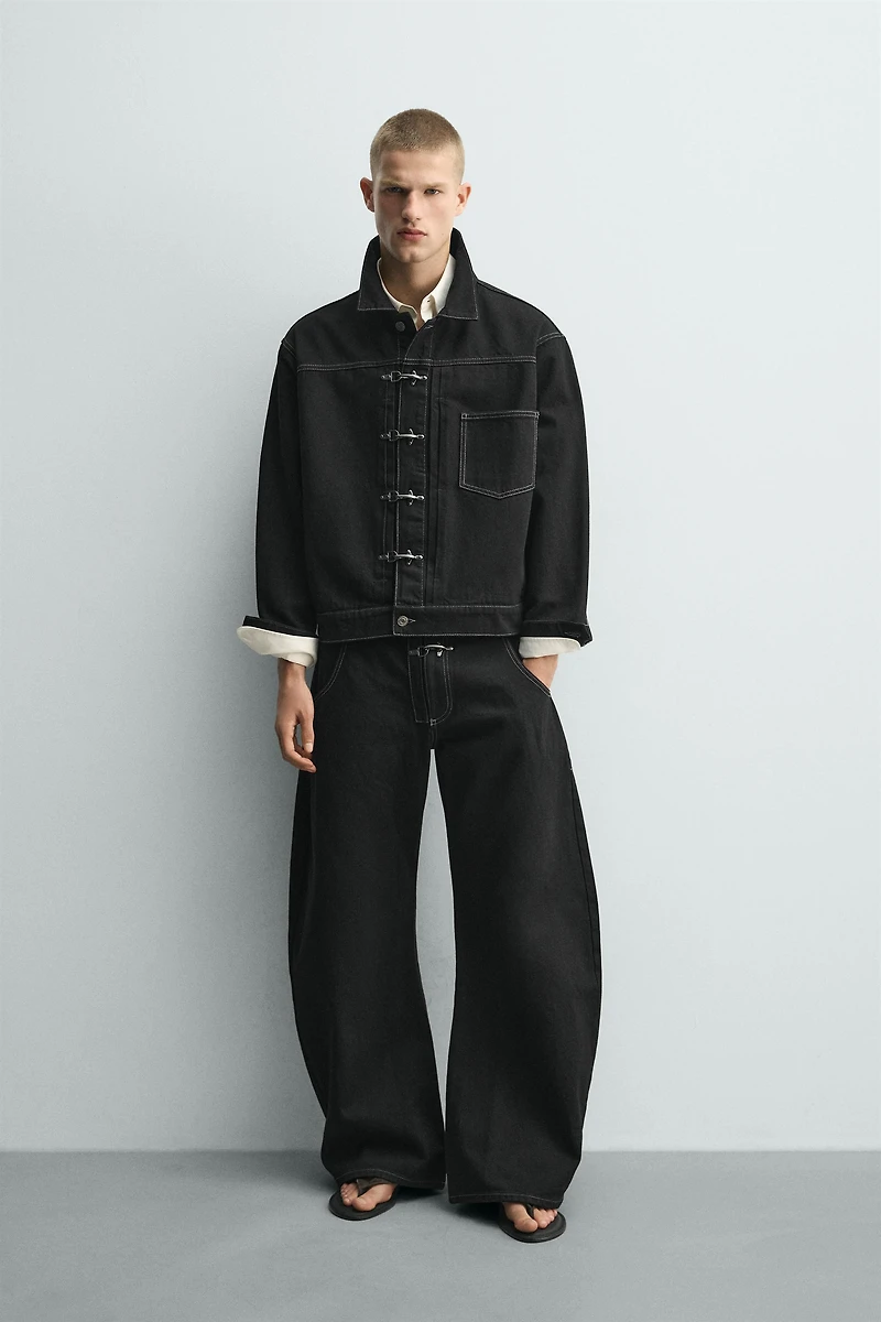 BOXY FIT FIREMAN CLASP JACKET