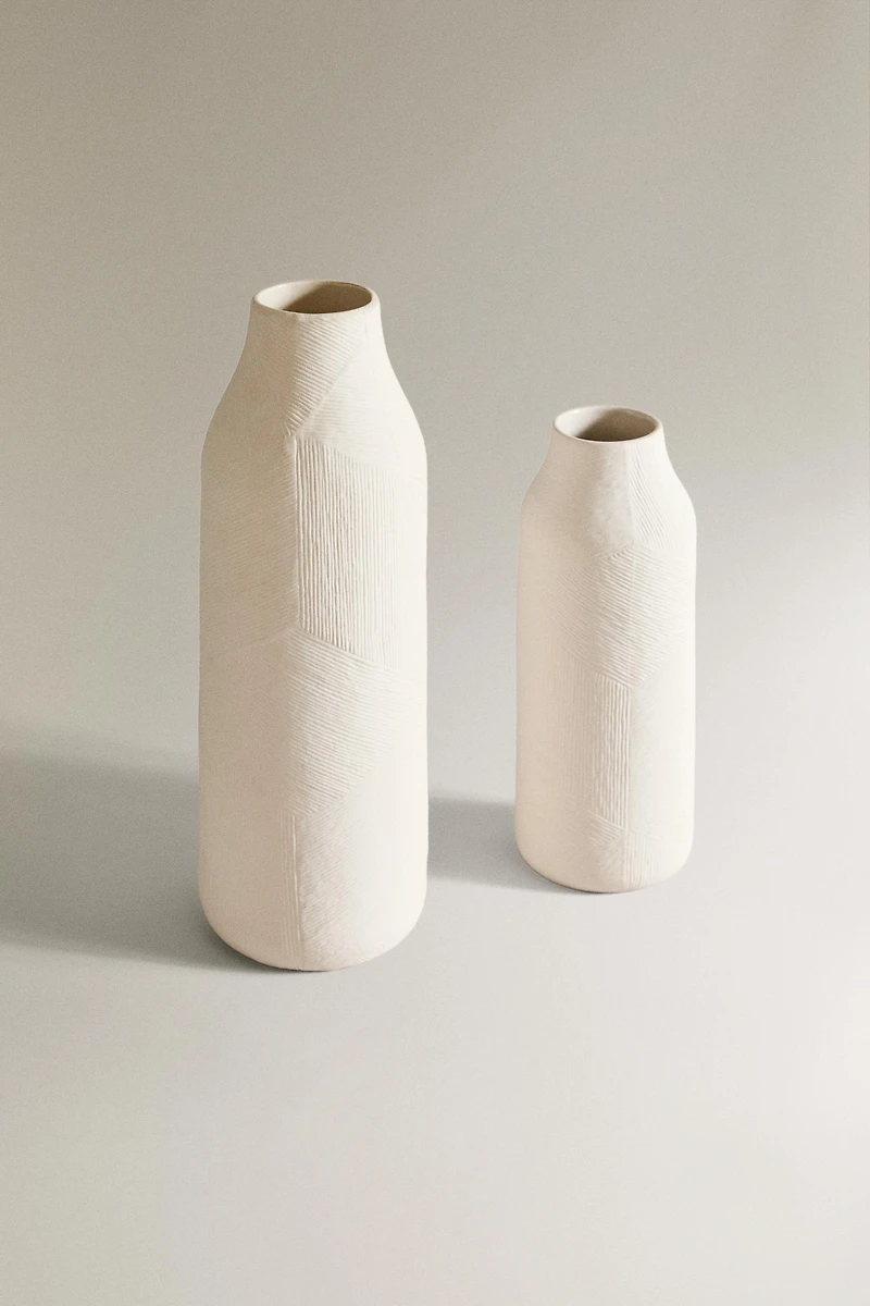 VASE CÉRAMIQUE TEXTURÉE