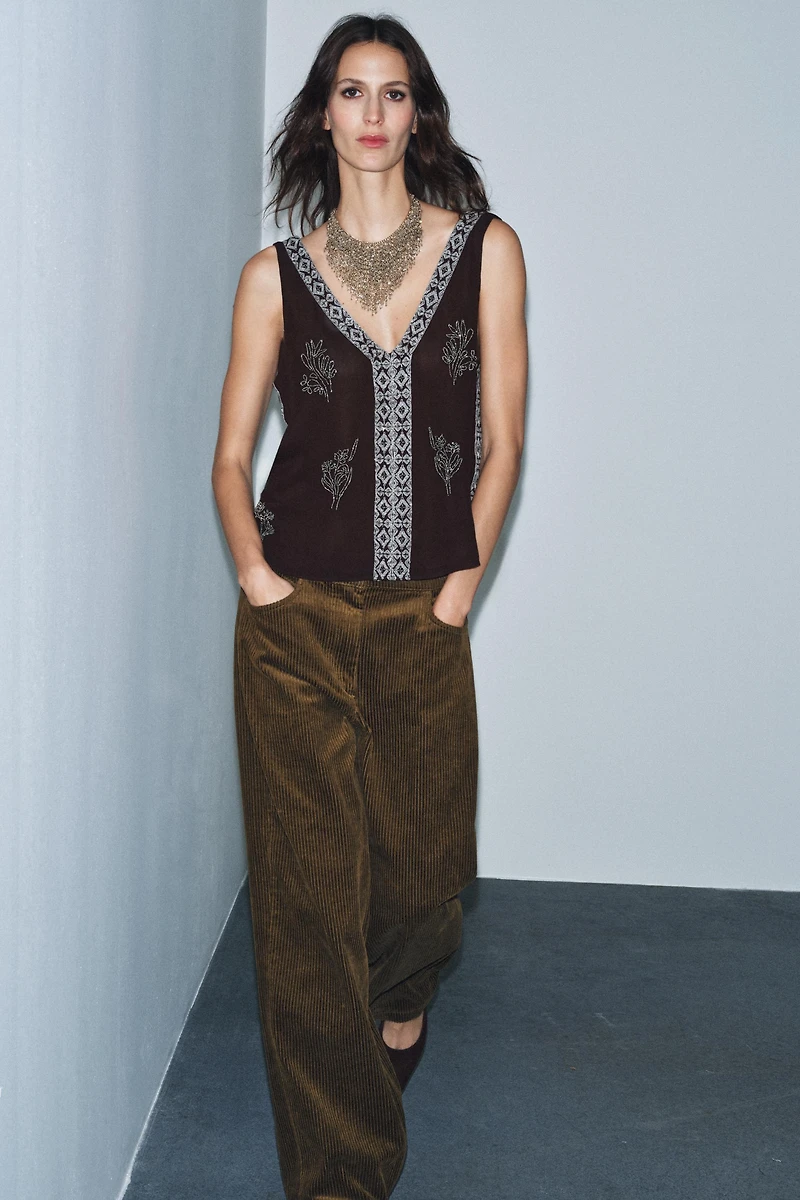 TOP BRODÉ ZW COLLECTION LIMITED EDITION