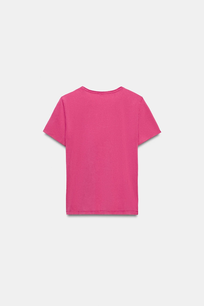 WASHED SHORT SLEEVE T-SHIRT