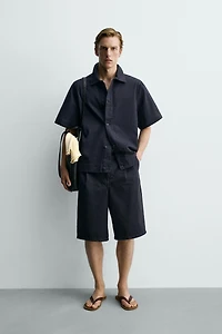 CHEMISE EN DENIM COUPE DÉCONTRACTÉE