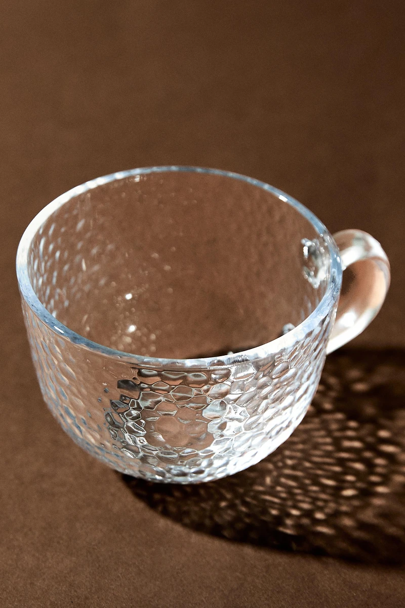TASSE VERRE RECYCLABLE RELIEF