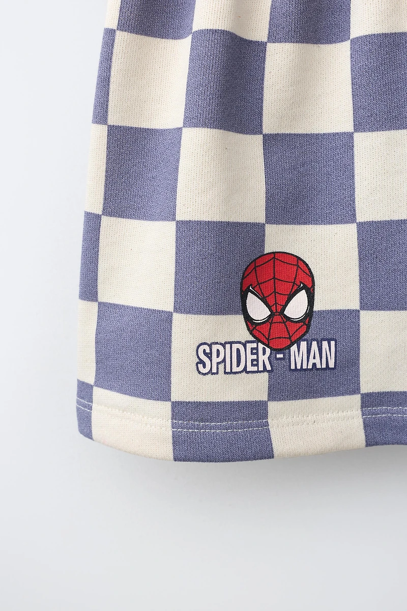 BERMUDA À CARREAUX SPIDER-MAN © MARVEL