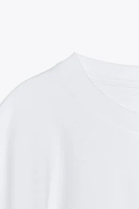 WASHED CAPE SLEEVE T-SHIRT