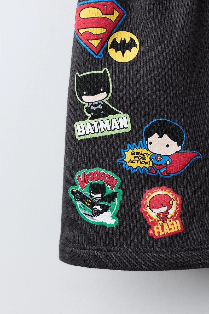 JUSTICE LEAGUE © & ™ DC COMICS PRINTED SHORTS