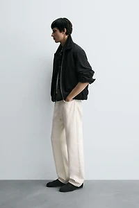 TEXTURED TWILL JACKET