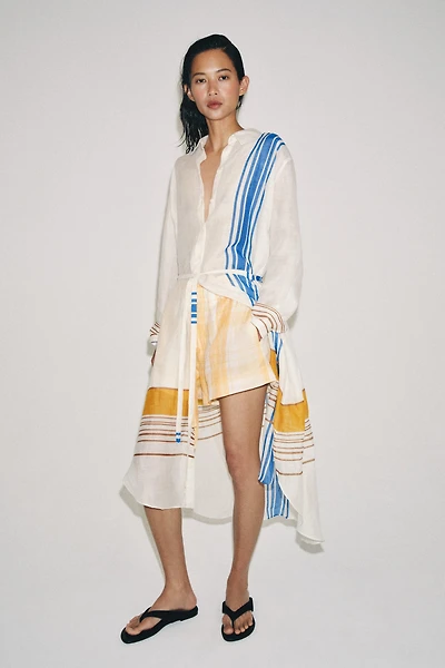 ROBE CHEMISE RAMIE 100% ZW COLLECTION